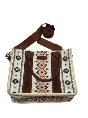 Wan & Kelo Purse in Brown & Pink